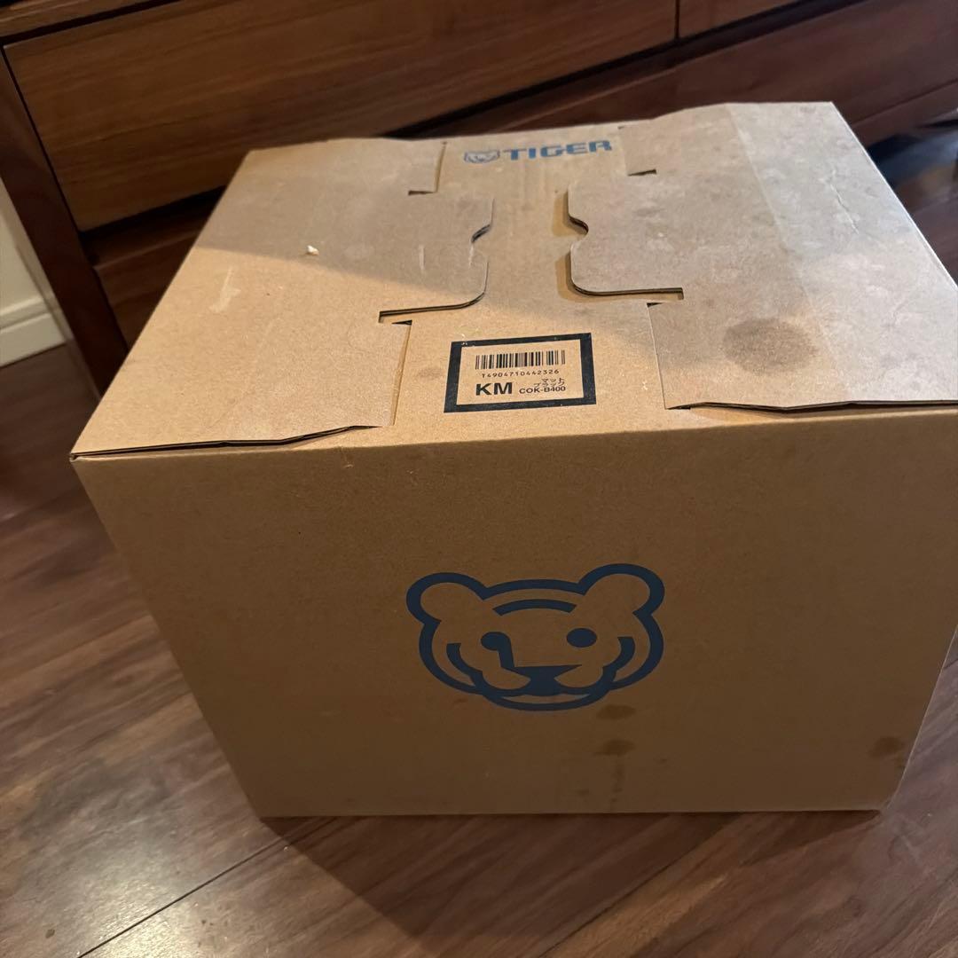 未使用未開封　TIGER 電気圧力鍋 COK-B400 KM マットブラック