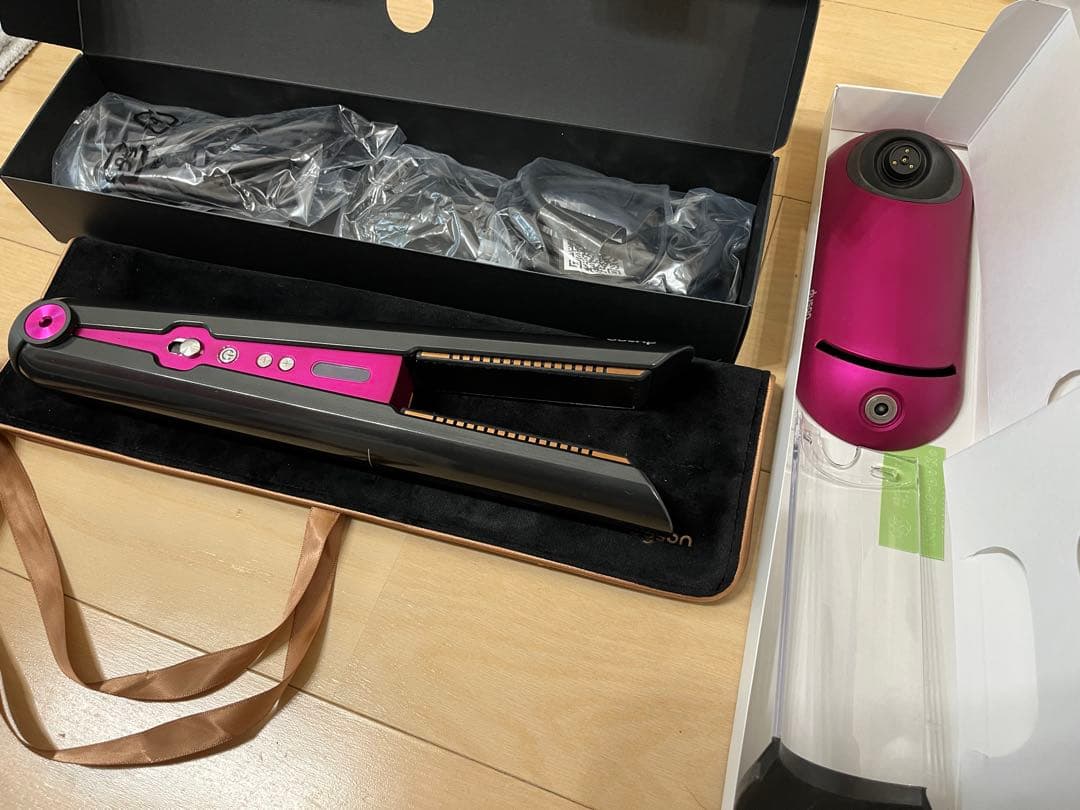 Dyson Corrale ヘアアイロン ピンク