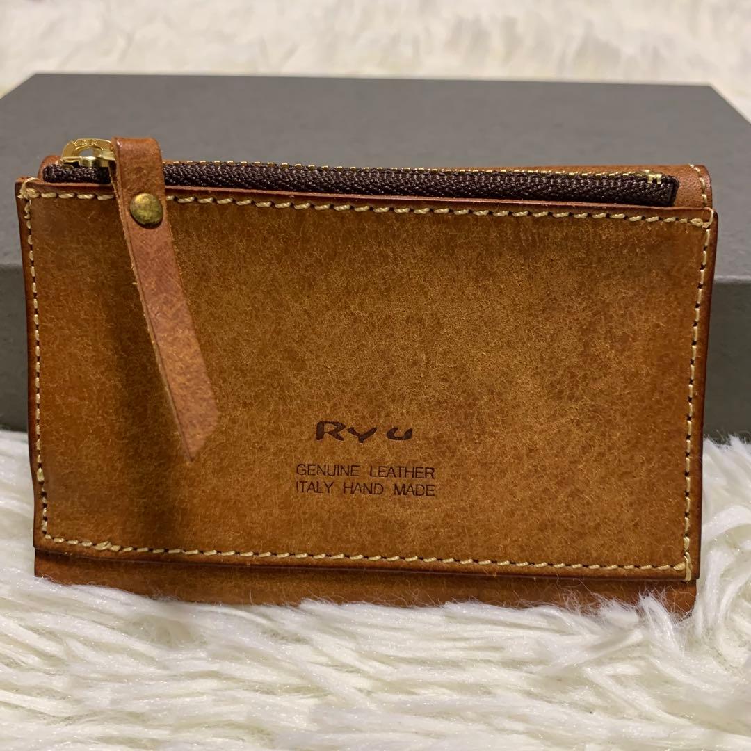 【希少】Ryu ケース　小銭入れ　キャメル　限定モデル　レア　トラッカー