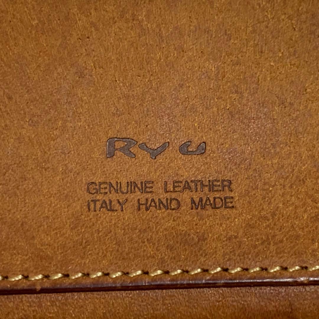 【希少】Ryu ケース　小銭入れ　キャメル　限定モデル　レア　トラッカー