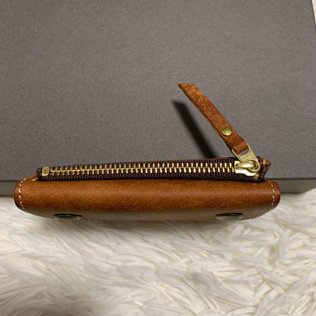 【希少】Ryu ケース　小銭入れ　キャメル　限定モデル　レア　トラッカー