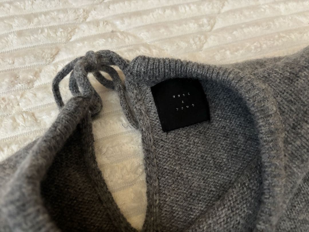 おおかみとフクロウ　フクロウと三拍子のブーケ \"くるみ\" グレー