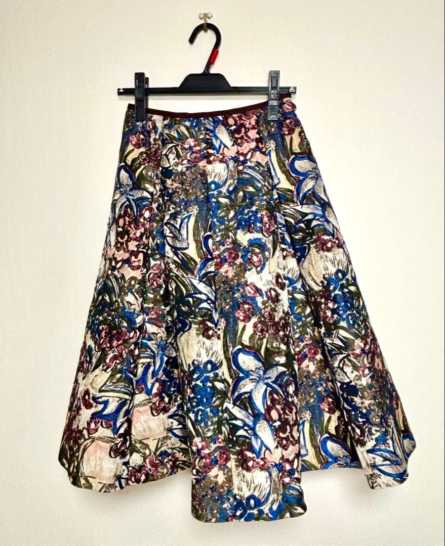 ANAYI アナイ LIMONTA フラワージャカード スカート