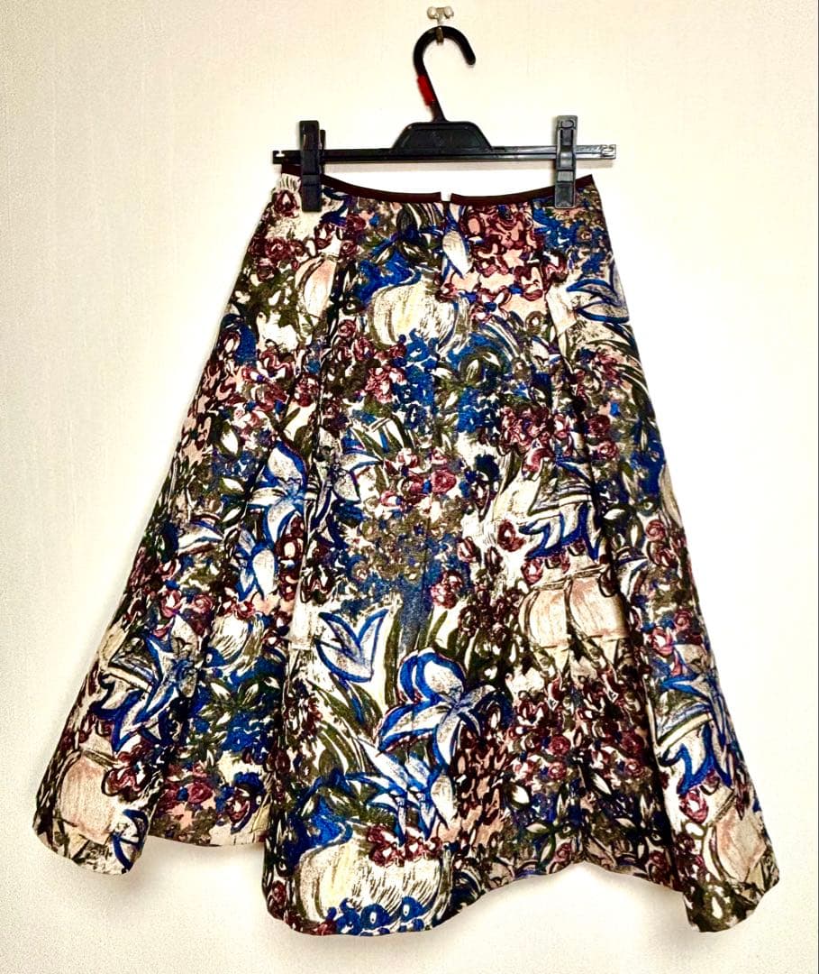 ANAYI アナイ LIMONTA フラワージャカード スカート