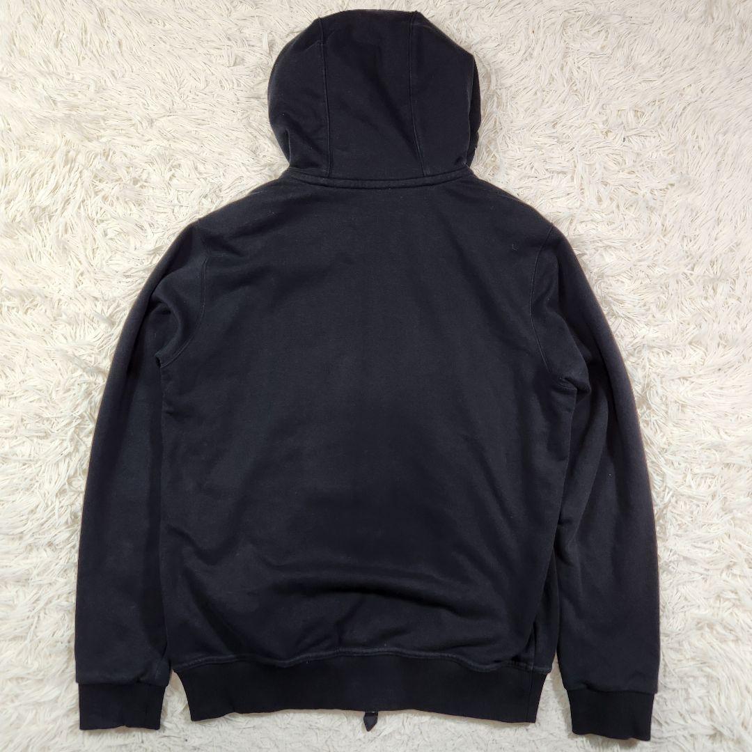 現行　BURBERRY　バーバリー　ロゴ　パーカー　ダブルジップ　コットン