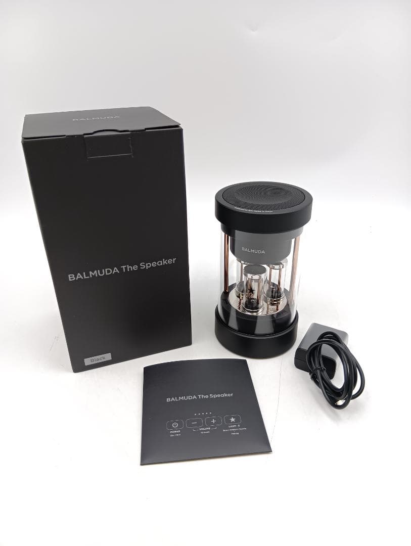 BALMUDA ワイヤレススピーカー ブラック M01Aシリーズ