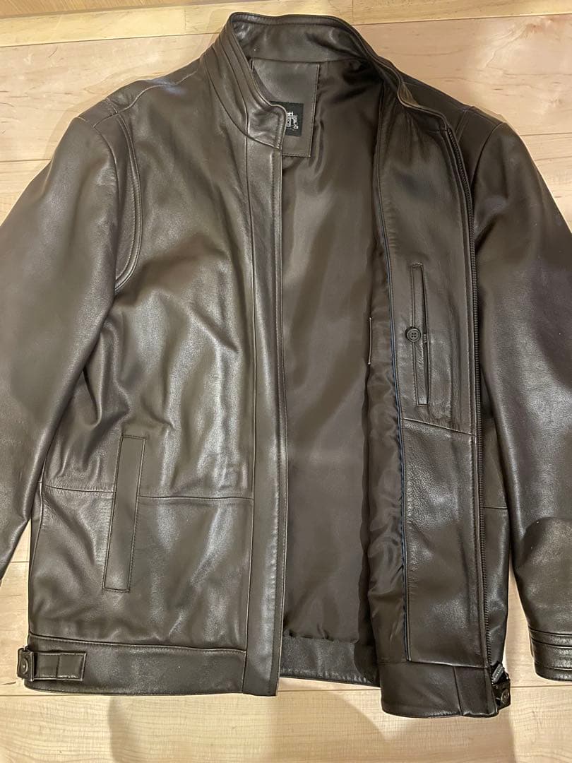 GIVENCHY 黒 レザーライダースジャケット Mサイズ