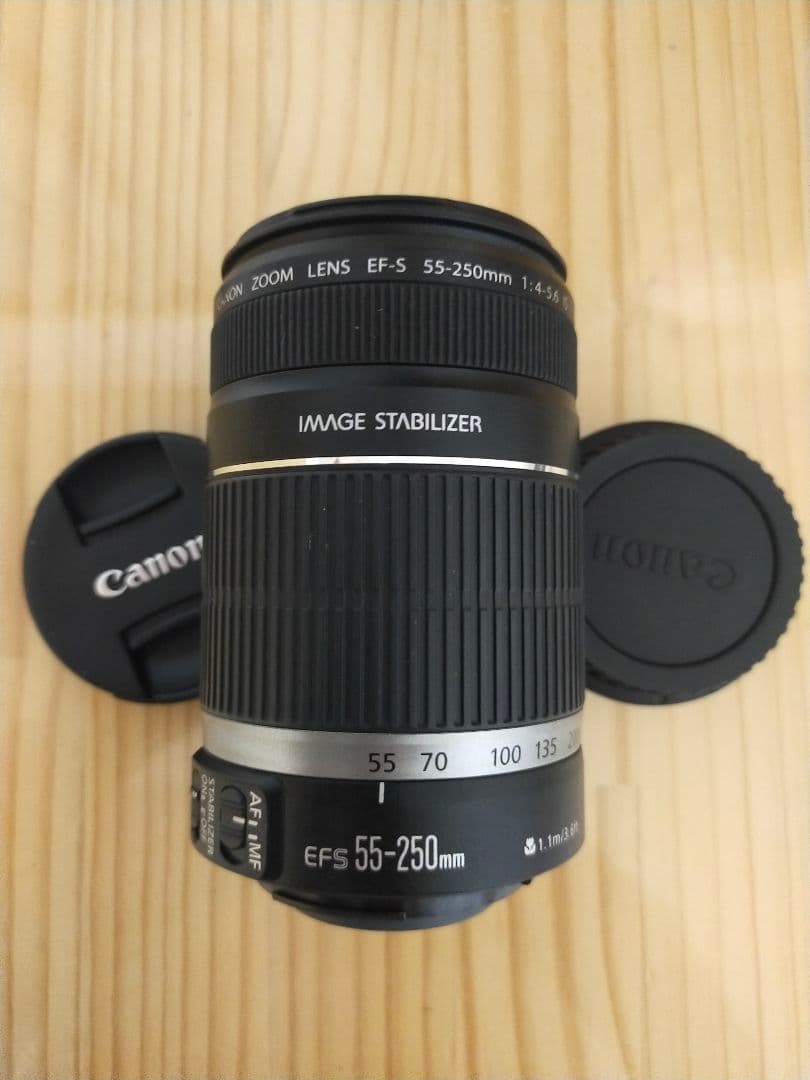 実用美品 Canon キャノン EF-S 55-250mm F4-5.6 IS