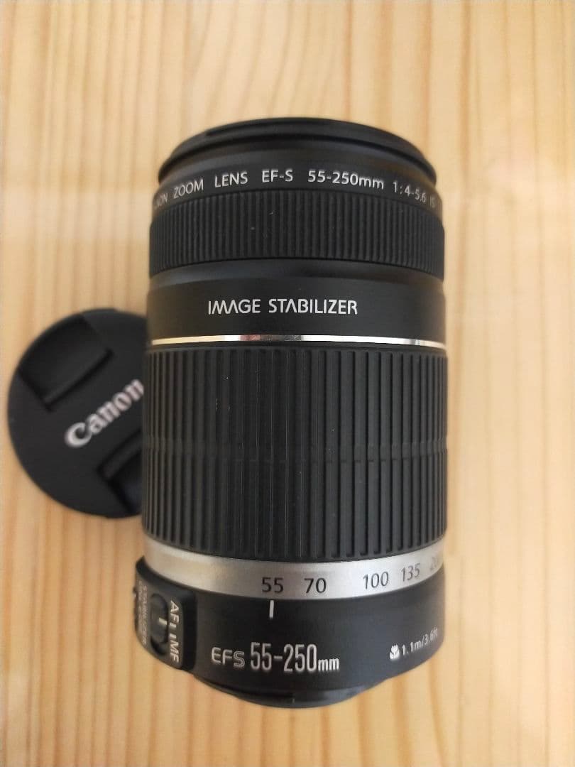 実用美品 Canon キャノン EF-S 55-250mm F4-5.6 IS
