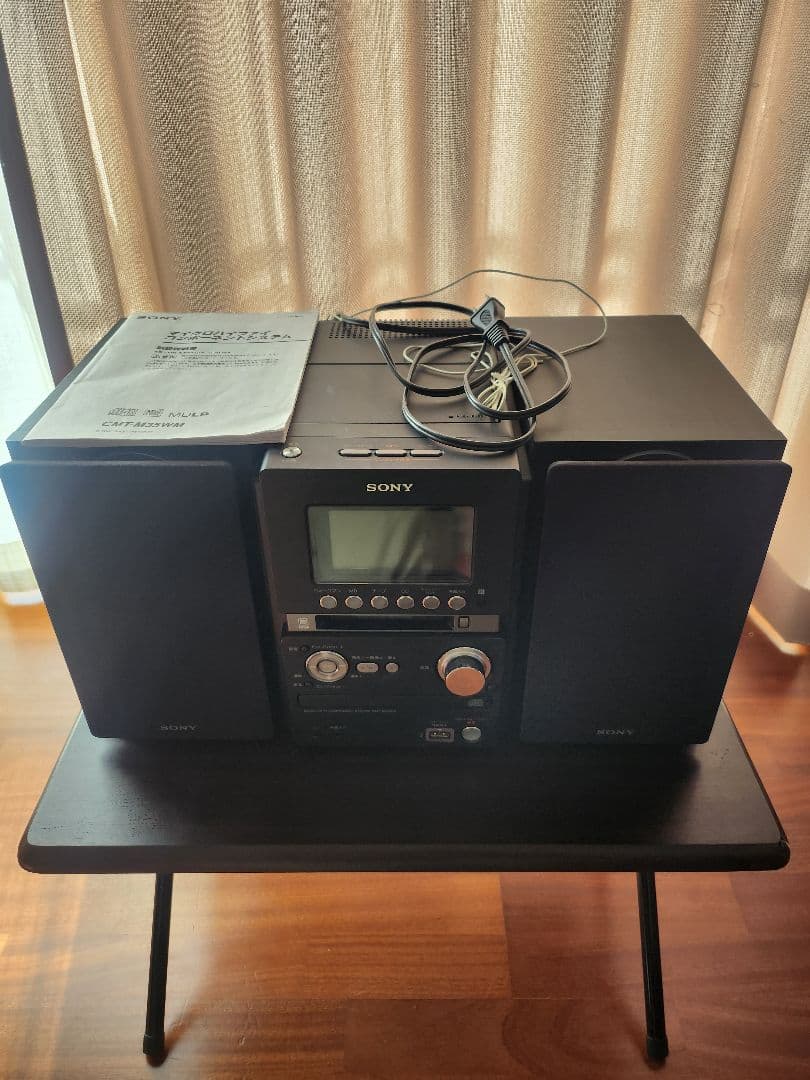 SONY　ソニー　CD　コンポ　デッキ