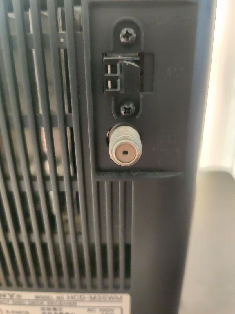 SONY　ソニー　CD　コンポ　デッキ