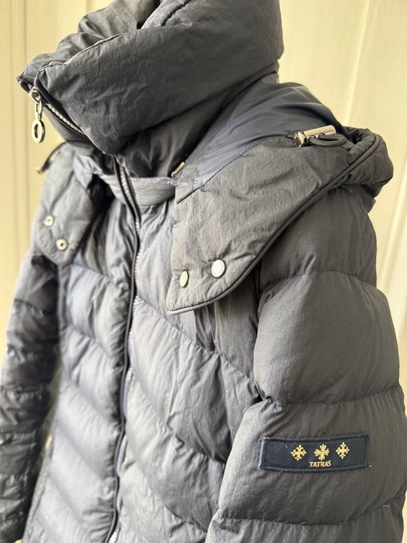 タトラス　ダウンコート　ネイビー　03