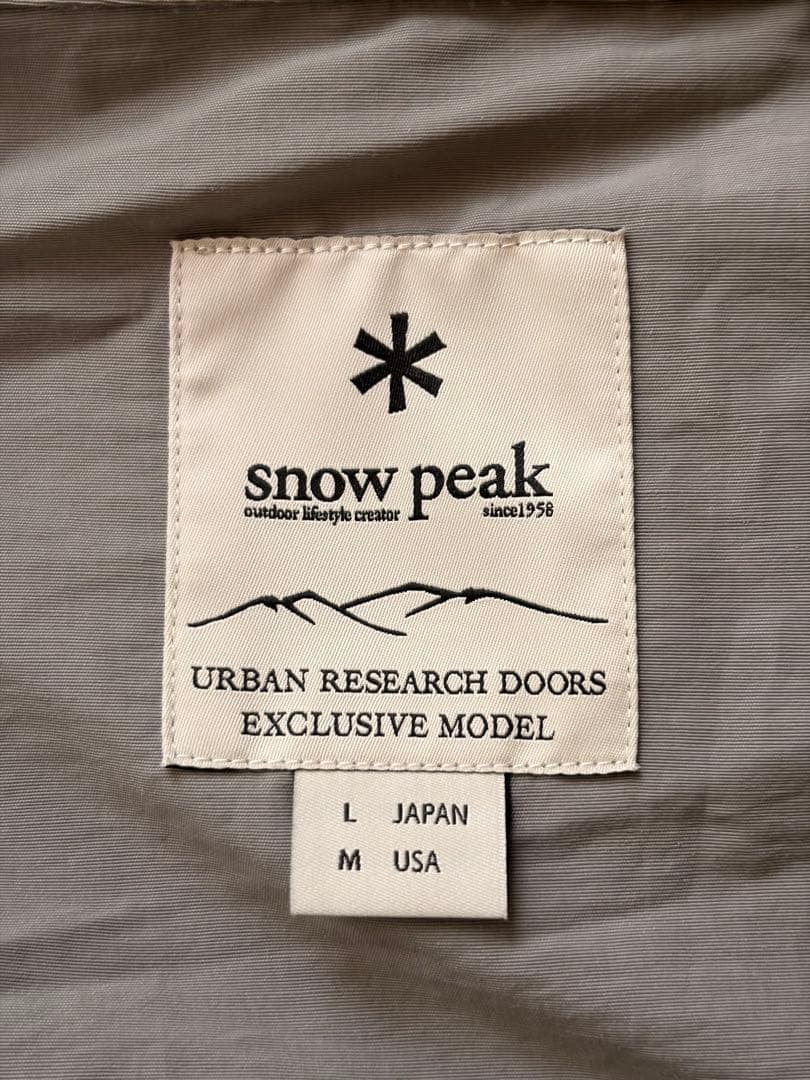 別注 peak DOORS　20thWeatherLightParka