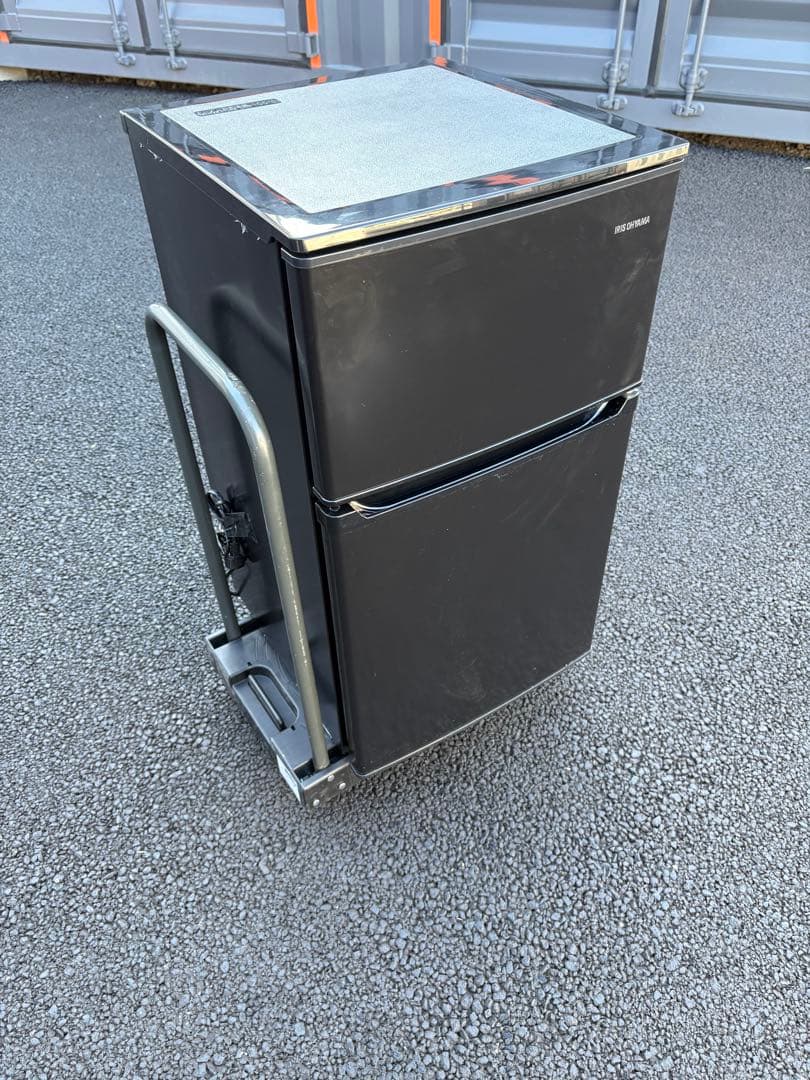 冷凍冷蔵庫 IRIS OHYAMA IRSD-9B-B 2021年製