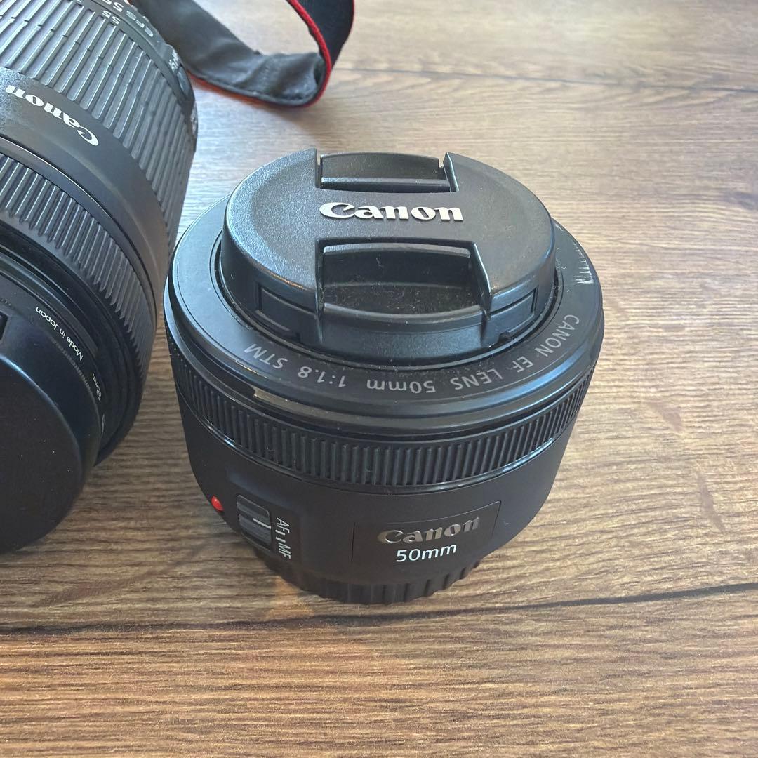 【お値下げ】Canon EOS 8000D 本体レンズ3本セット