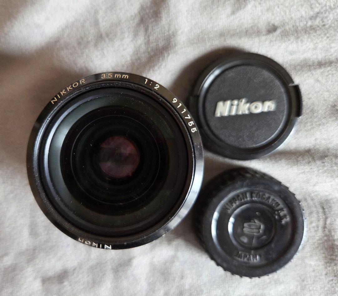 Nikon ニコン NIKKOR 35mm 1:2 AIS AI-S レンズ