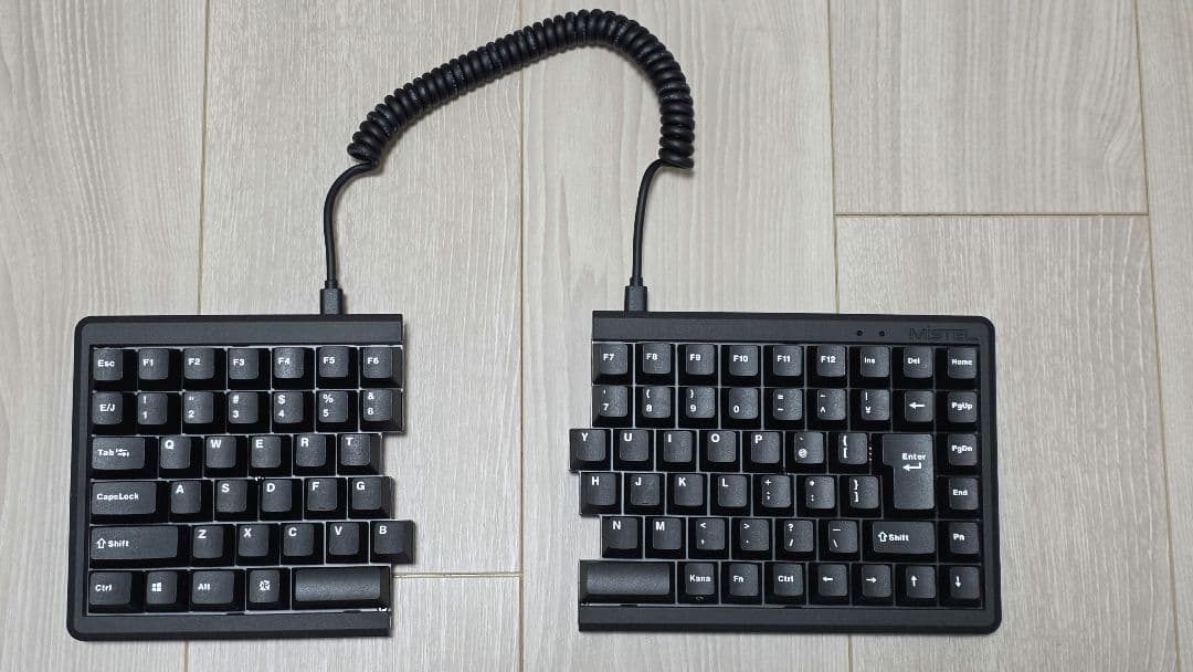 新品 キーボード 分離型 Barocco Mistel MD770JIS 青軸