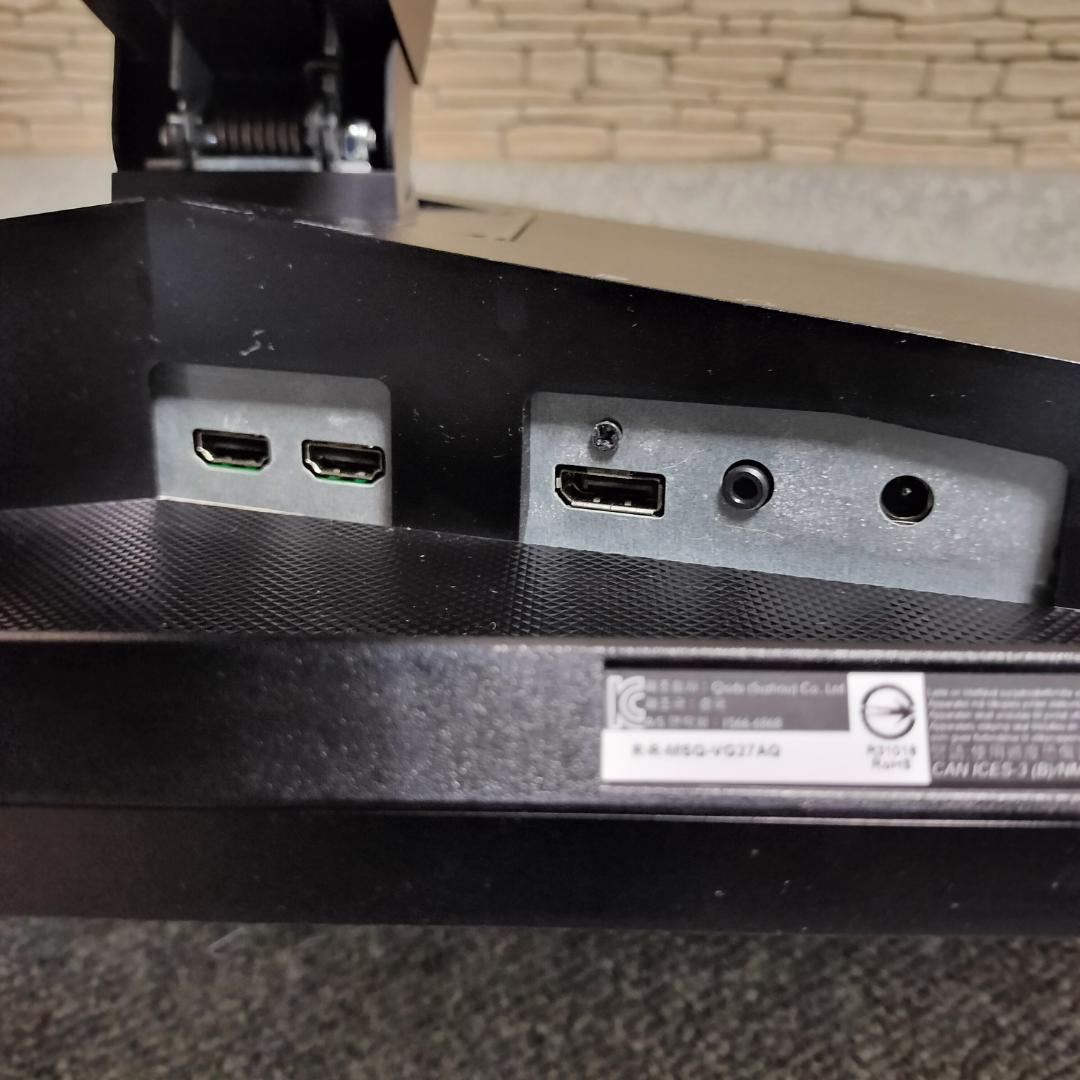 ASUS ゲーミングモニター TUF Gaming VG27AQ ジャンク