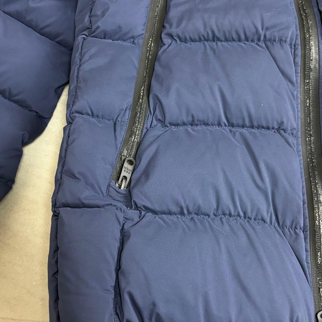 タトラス ボルボレ ダウンジャケット 2way アームロゴ ネイビー M