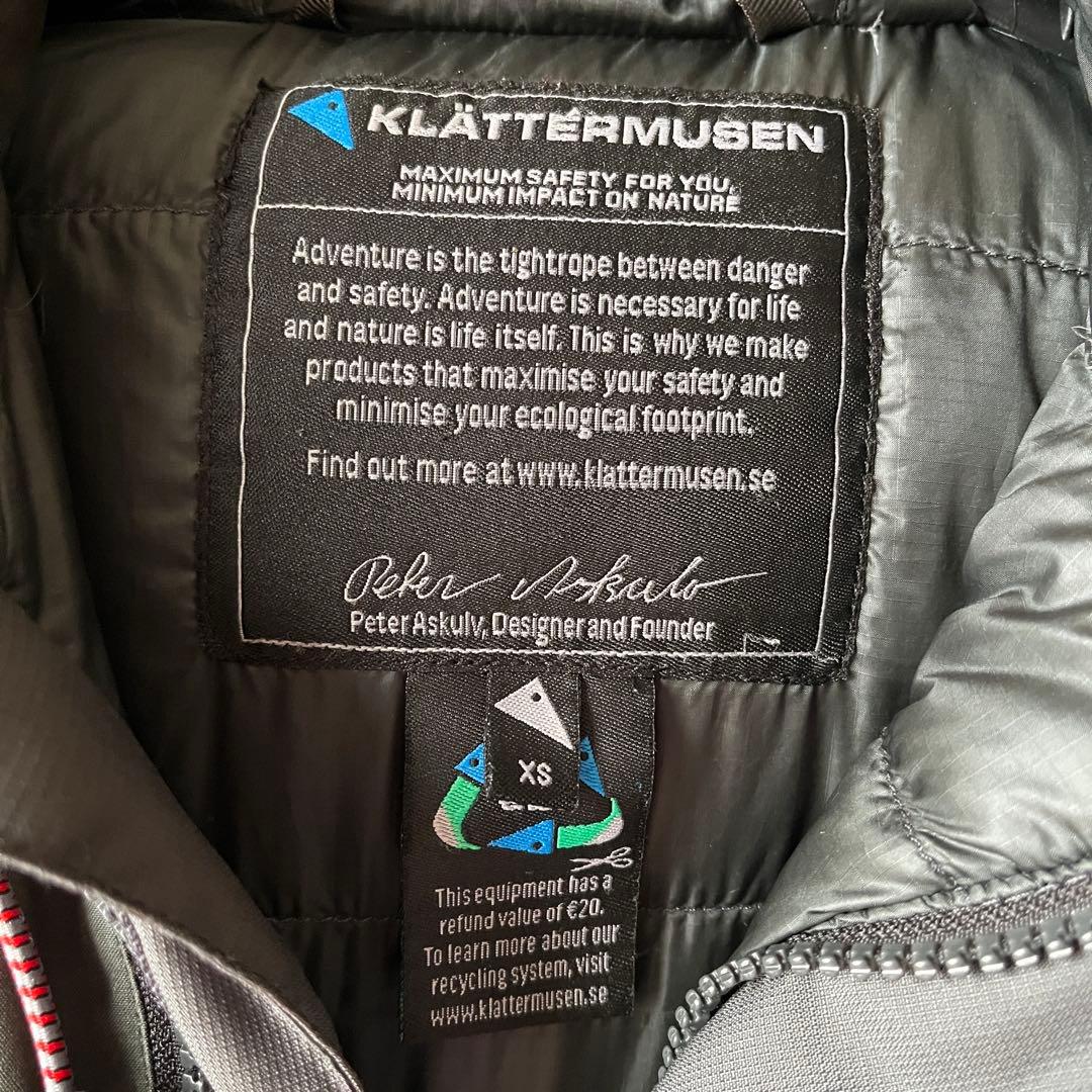 ✦KLATTERMUSEN✦ MUNINジャケット ダウン XS 廃盤