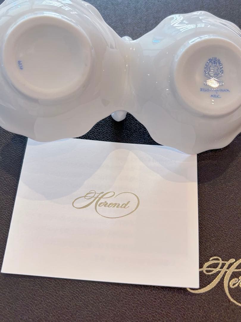 御専用　ヘレンド　新品未使用　ウイーンの薔薇ピンク　 ジャム＆マーマレード
