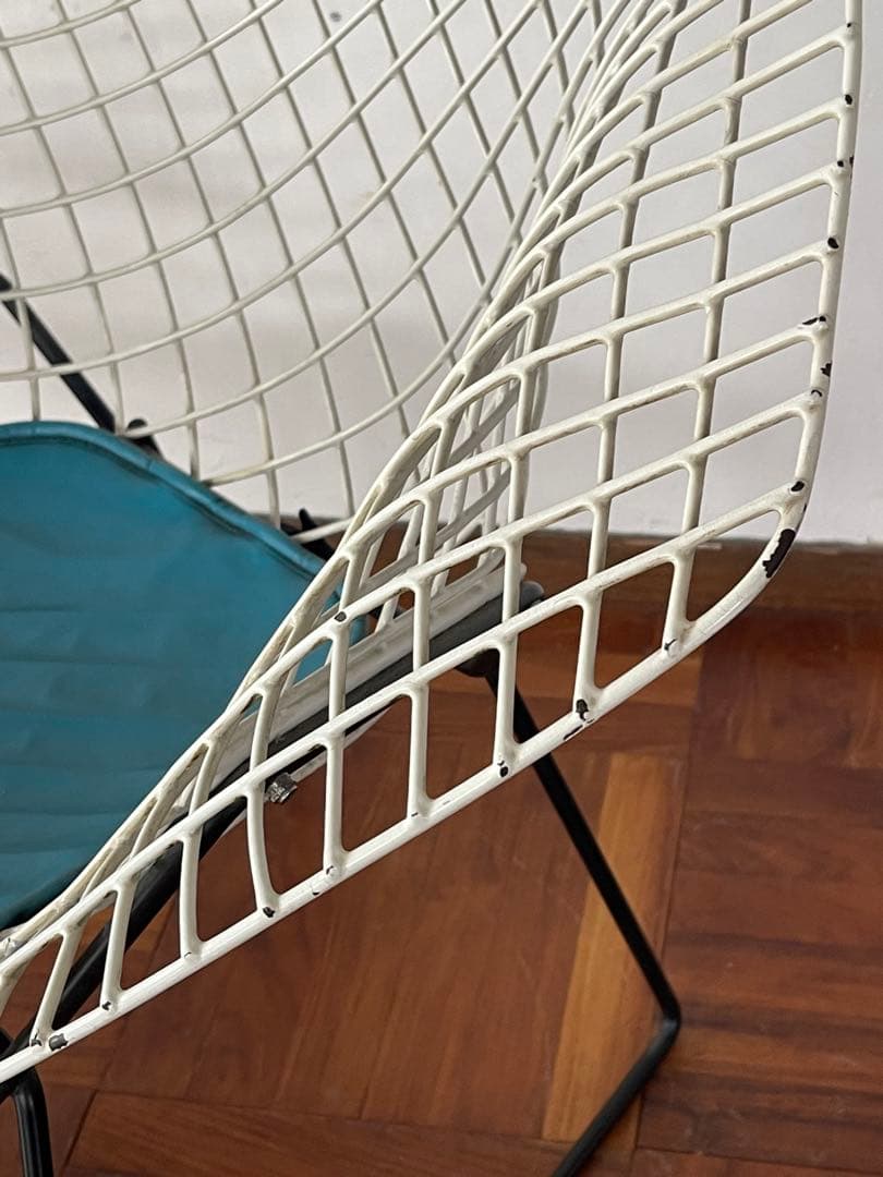 Knoll ヴィンテージ ハリーベルトイア ダイヤモンド チェア シートパット付