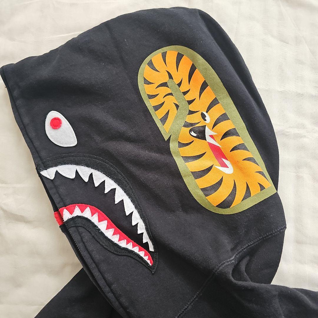 A BATHING APE シャーク フルジップ フーディー