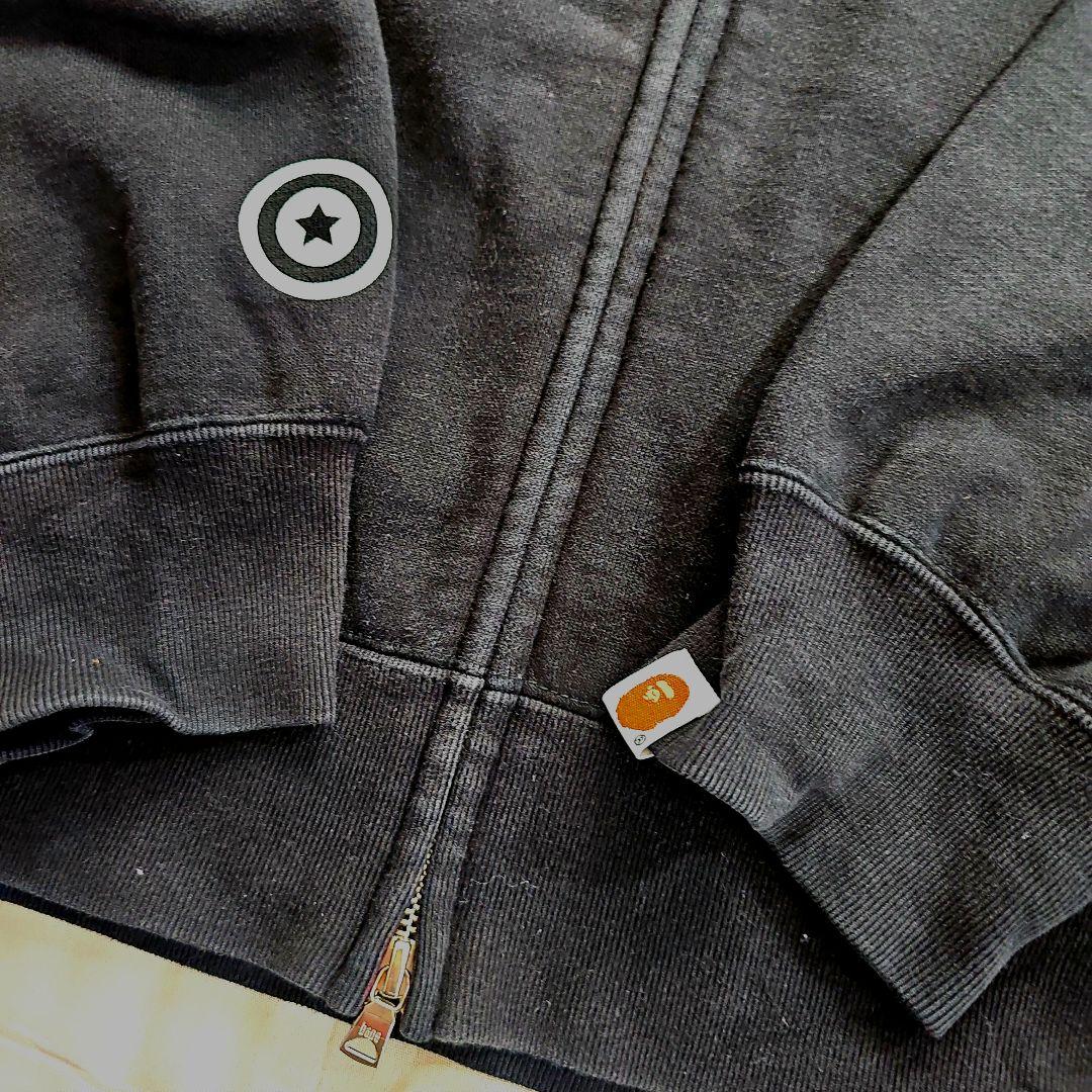 A BATHING APE シャーク フルジップ フーディー