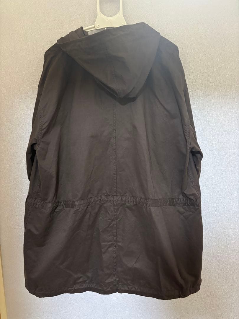 【よも様】crewre クルーレ ピーチスキンモッズコート　ダークブラウン