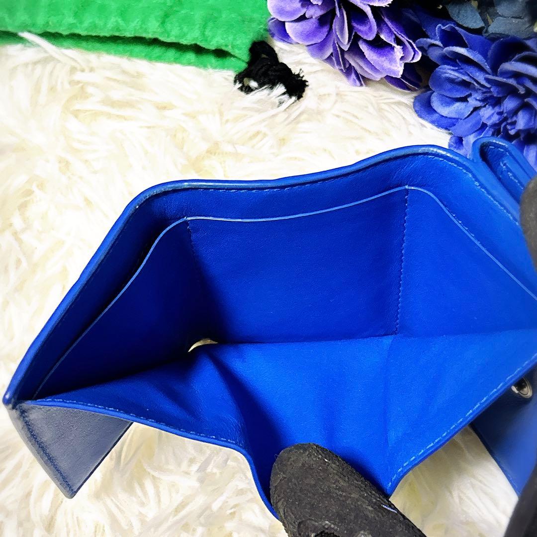 極美品 プラダ　サフィアノ シルバー金具 ケース　小銭入れ　ブラック