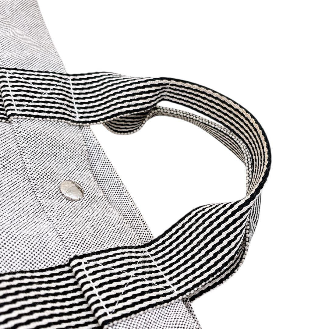 美品/エルメス/ニューフールトゥMM /トートバッグ/A4サイズ/エールライン/