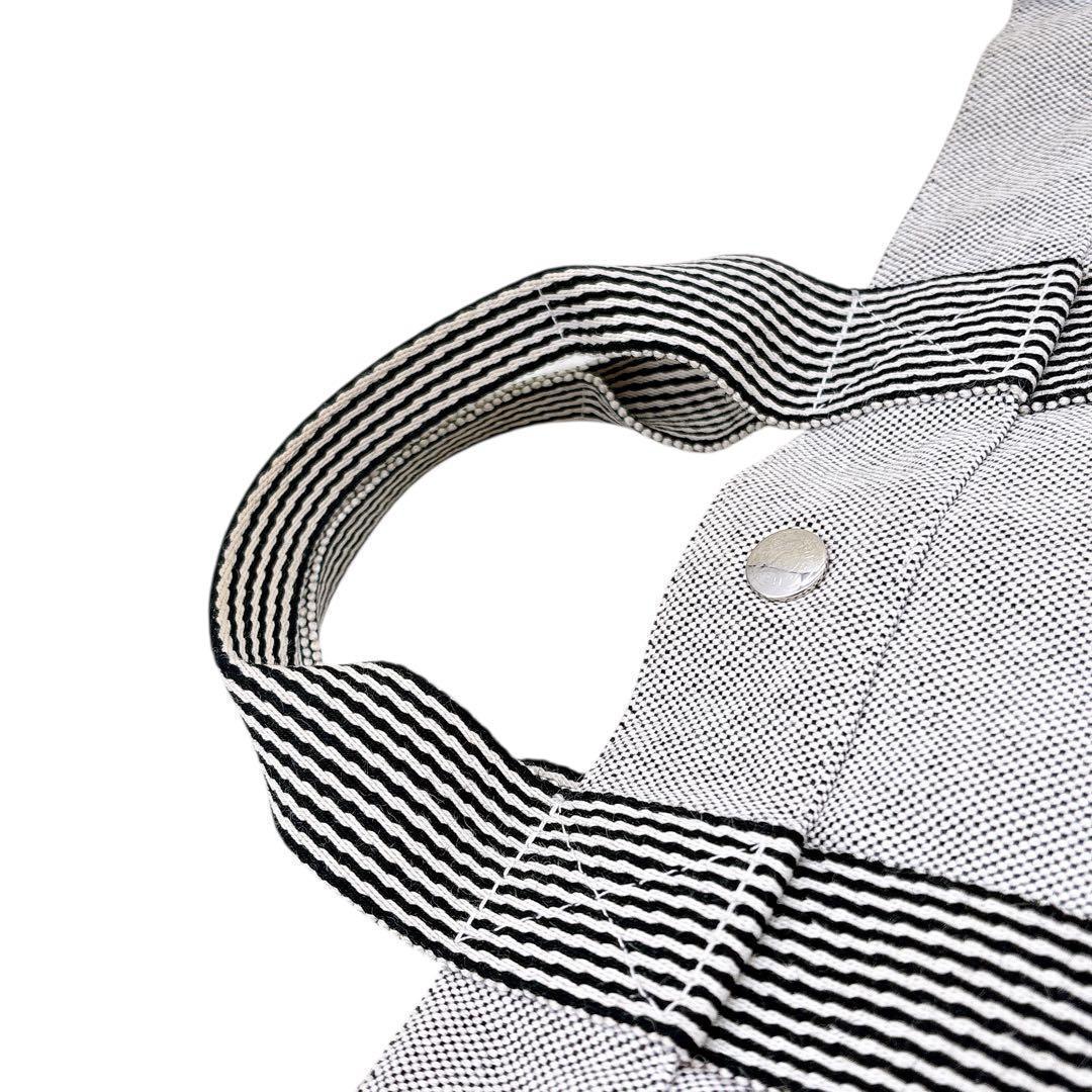 美品/エルメス/ニューフールトゥMM /トートバッグ/A4サイズ/エールライン/