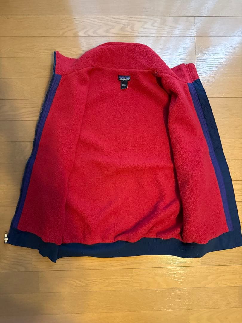 【USA製】90's patagonia シェルドシンチラベスト L