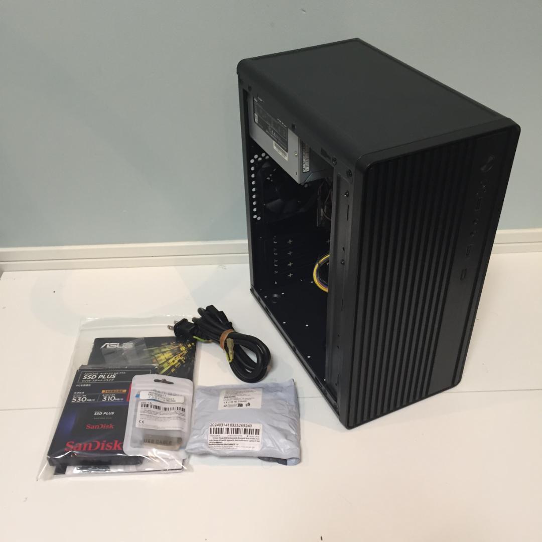 【ケース新品】 ASUS H81M-E SSD Win11 オフィス付