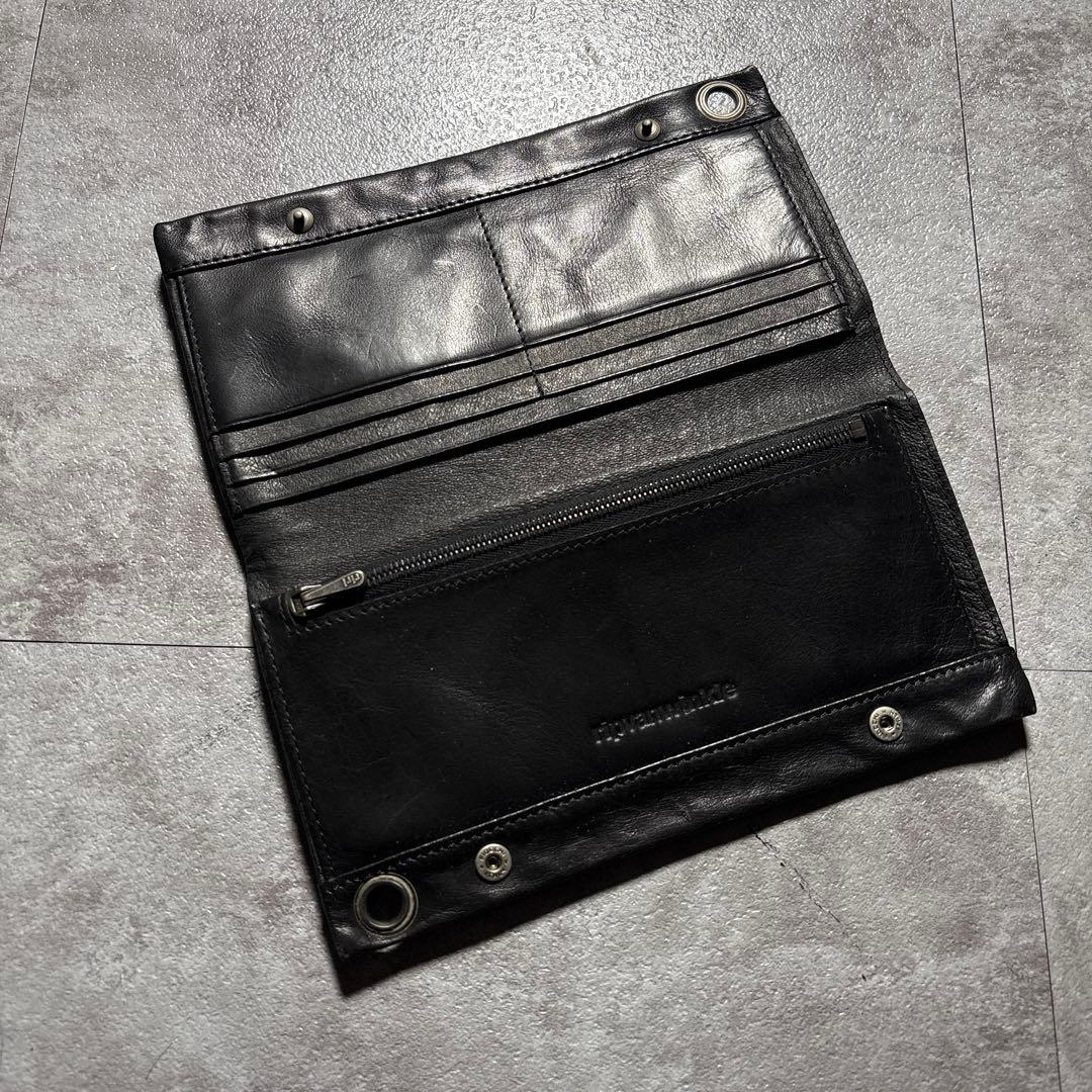 小物 ripvanwikle real leather Wallet Black