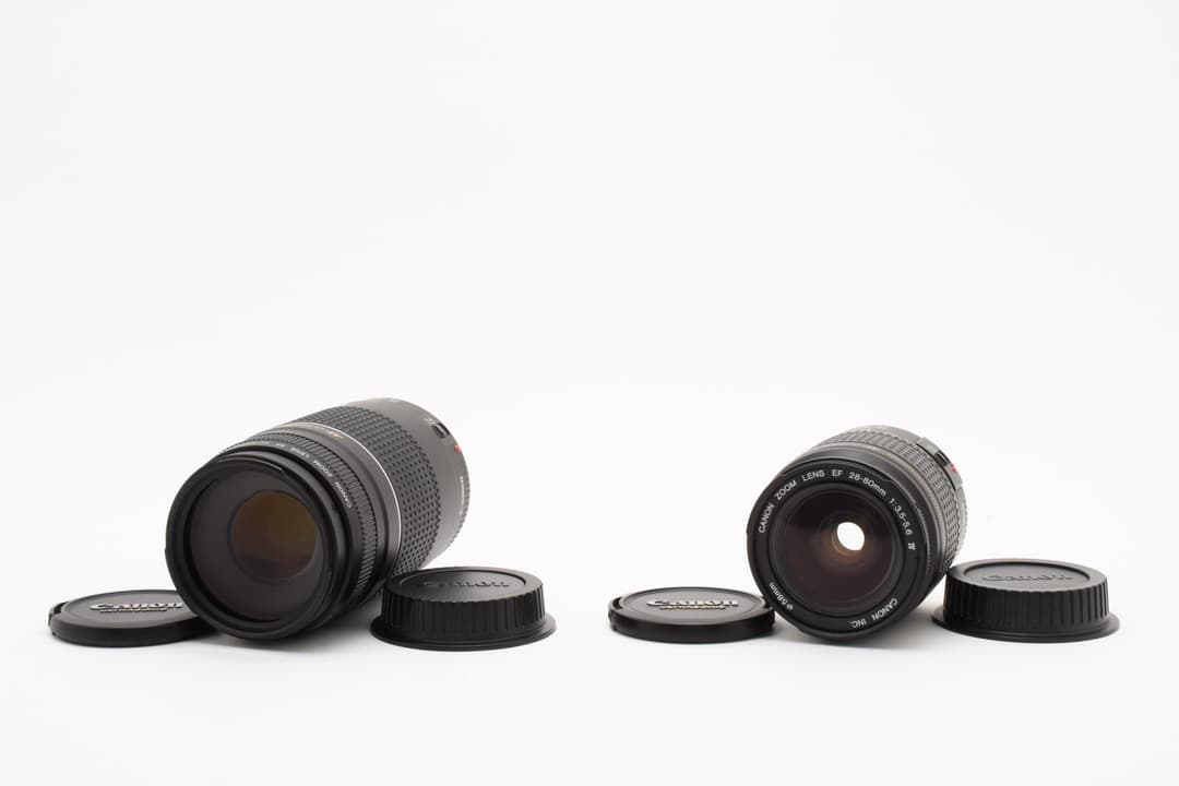 美品 Canon EF 28-80mm & 75-300mm USM #8735