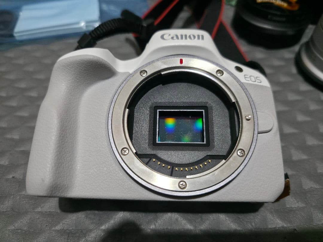 ジャンク品 Canon EOS デジタル一眼レフカメラ 本体とレンズ2本