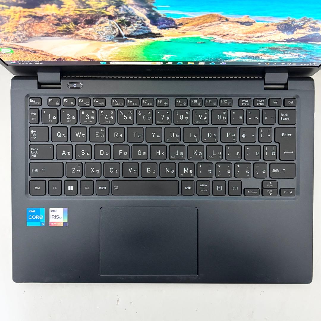 【タッチパネル】i5第11世代✨東芝 ダイナブック 美品 軽量 メモリ16GB