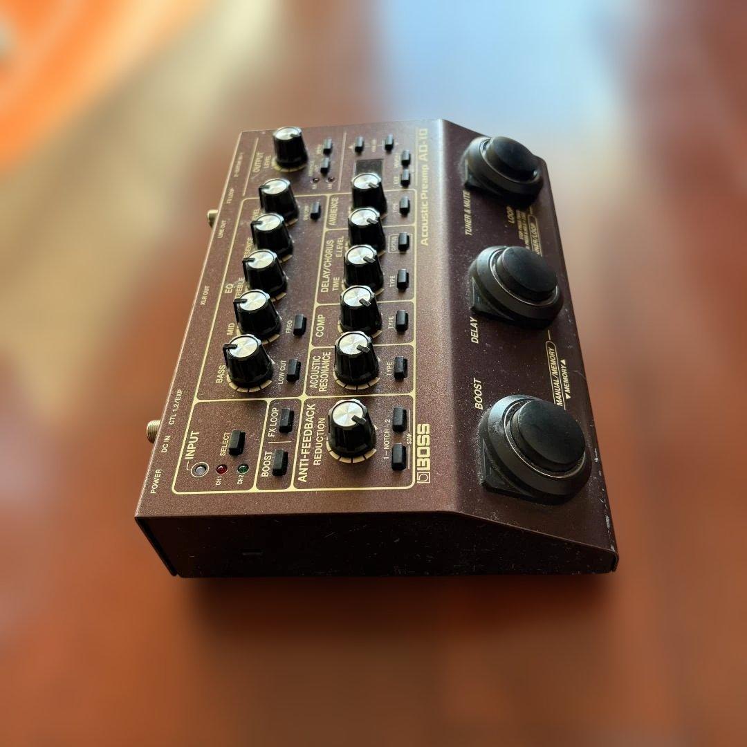 【morry】BOSS アコースティックプリアンプ AD-10