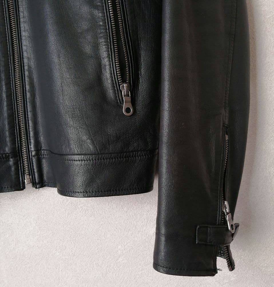 Paul Smith ブラックレザーシングルライダース