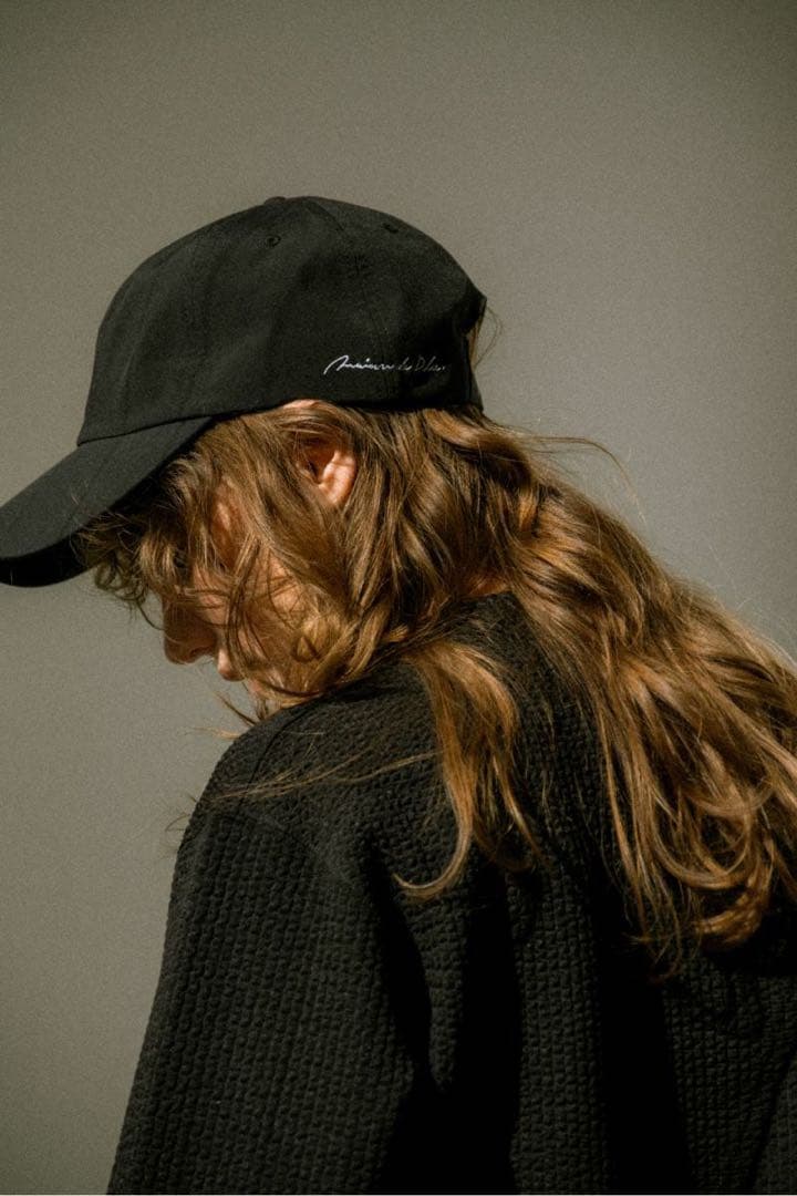 point cap/black dolce ドルチェ　キャップ　黒