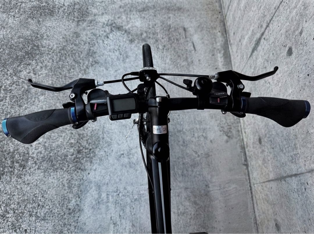 「新車美品」 TRANSMOBILLY 電動クロスバイク e-UNIYU7016