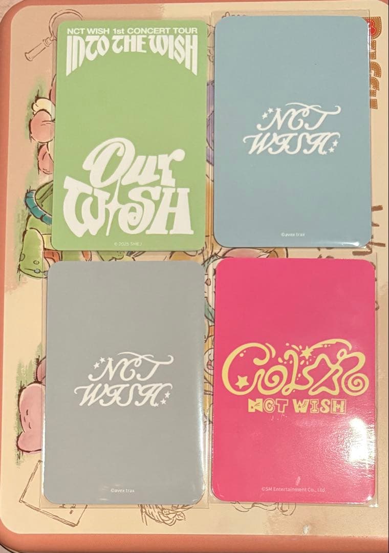 nctwish our wish ジェヒ　会場特典トレカ　まとめ売り