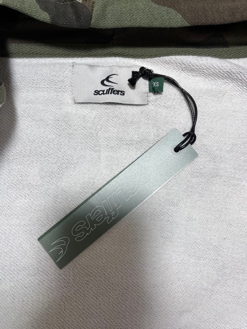 scuffers SCFF Camo Zipper XS迷彩パーカー