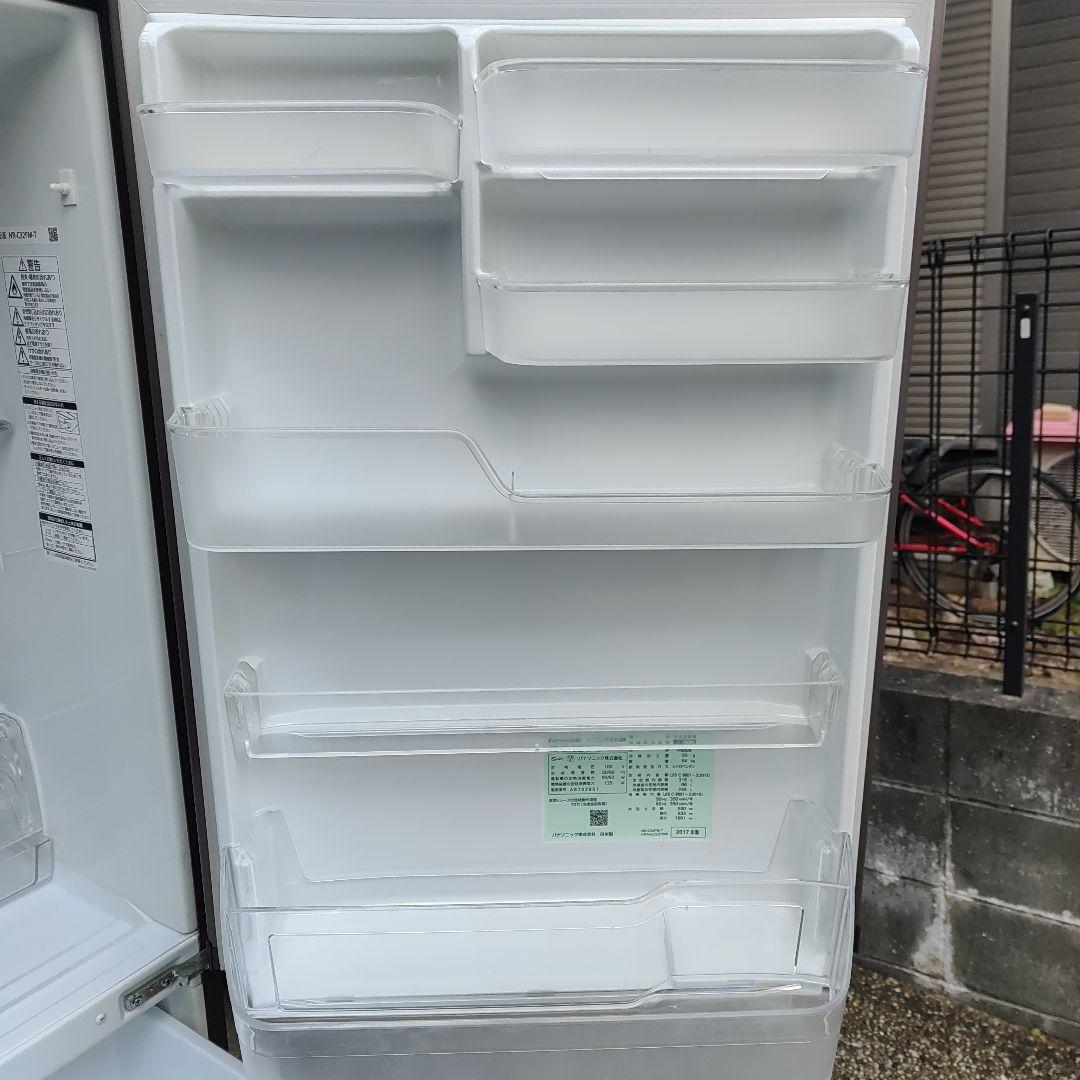 【dwxdwh】Panasonic 315L冷蔵庫 NR-C32FM-T