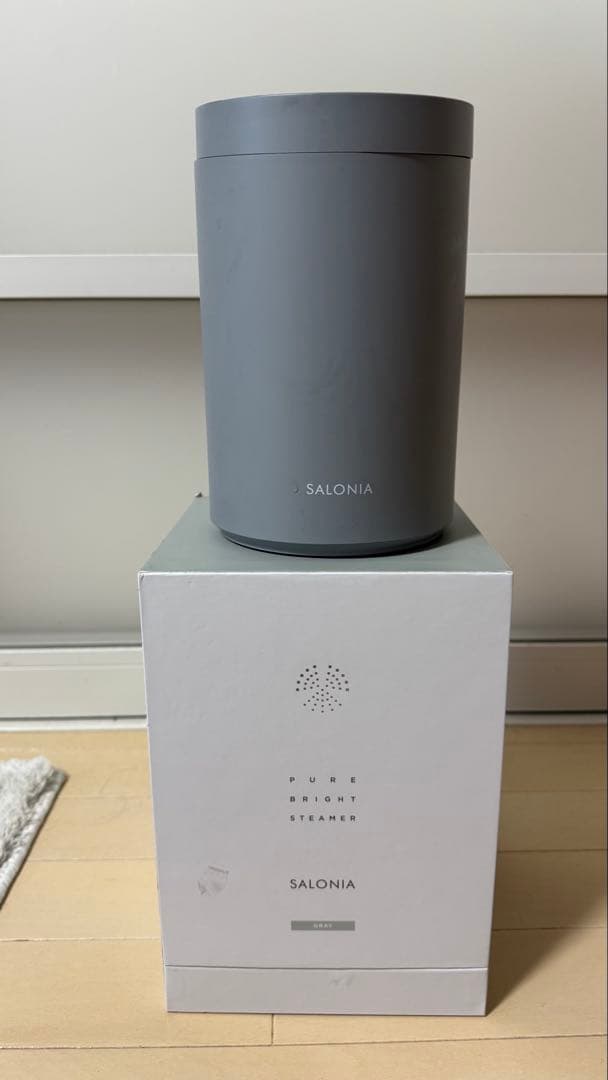 【美品】サロニア　SALONIA ピュアブライトスチーマー