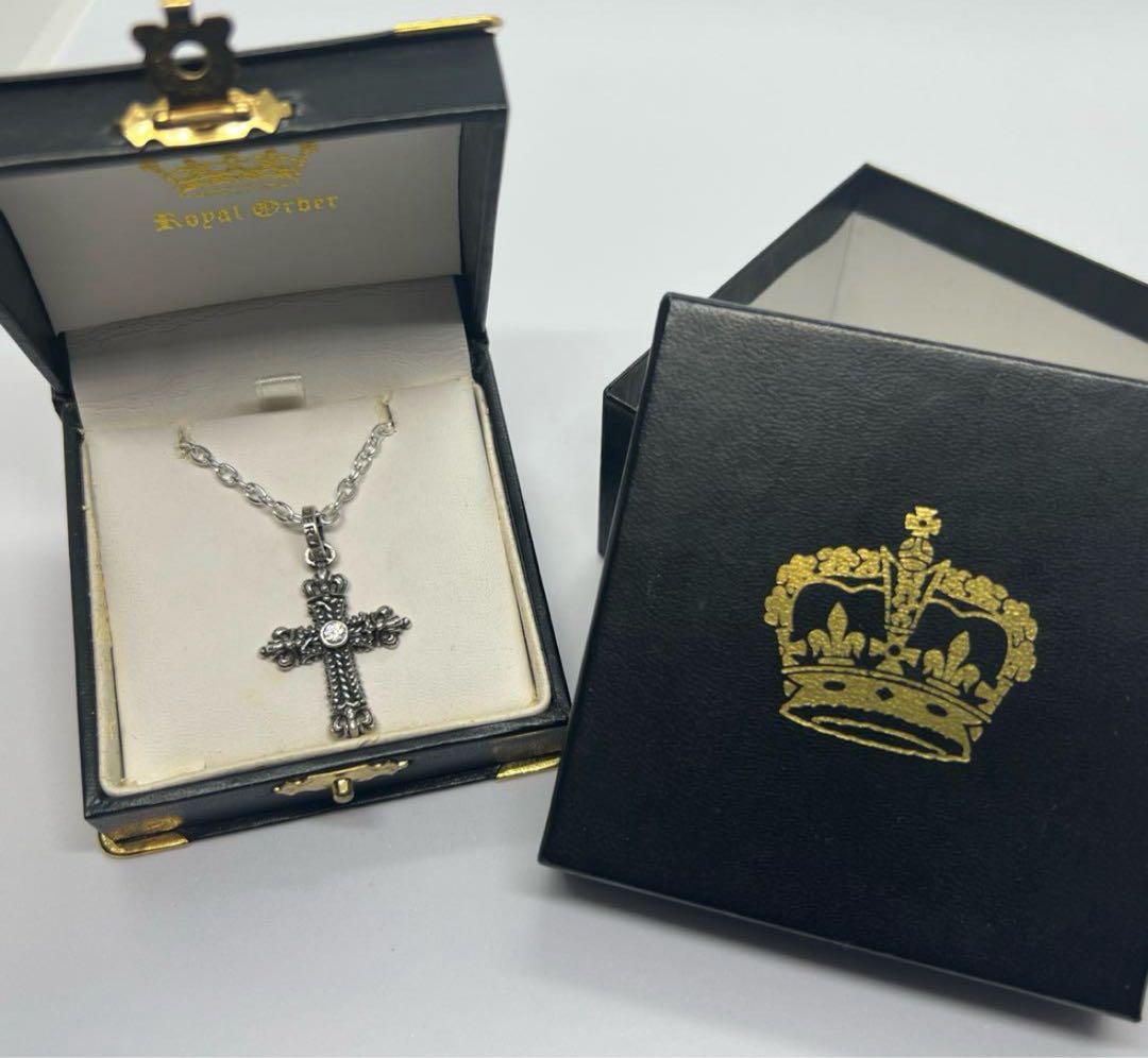  ORDER ロイヤルオーダー クロス ペンダント ネックレス
