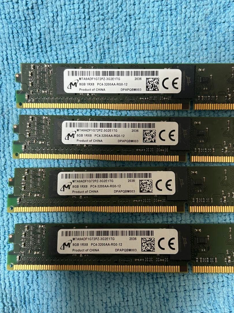 m*o様 計32GB(8GB×4枚) DDR4-3200AA