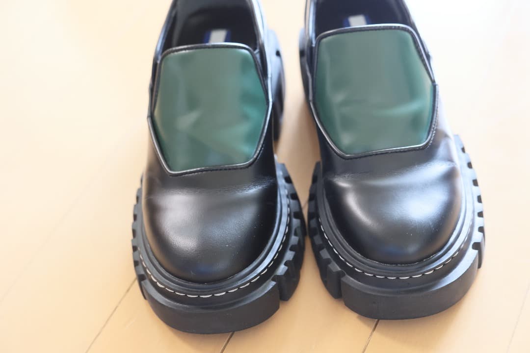 UN3D. アンスリードソールローファー　現行販売品　SOLE LOAFER