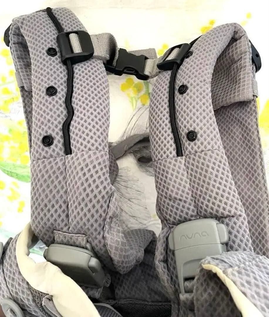 ✨大人気✨ nuna cudl ヌナ カドル 抱っこ紐 メッシュ グレー